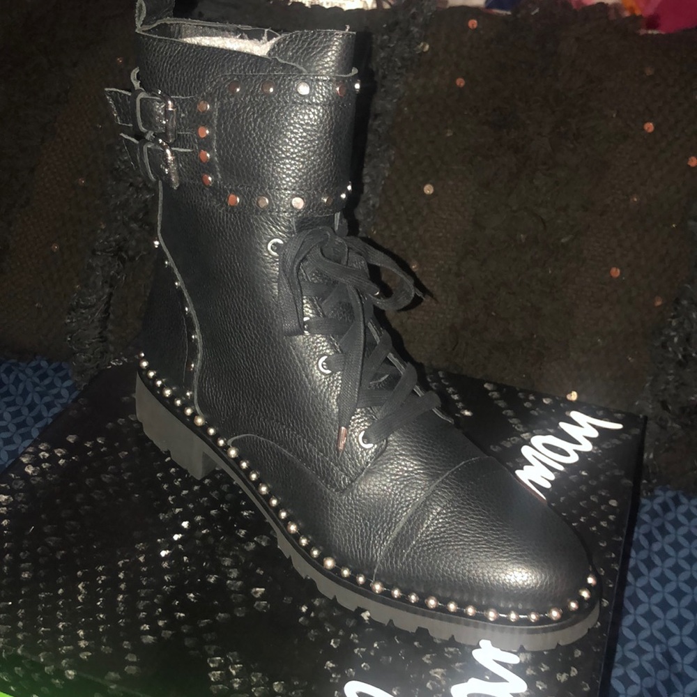 Brand new Sam Edelman combat boots
